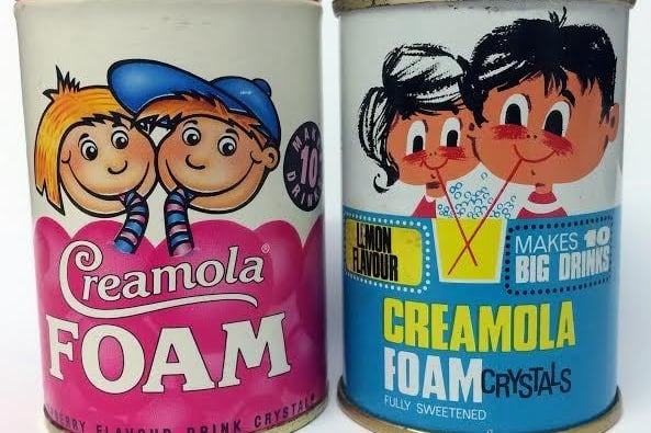 Creamola Foam was a soft drink - produced by dissolving raspberry, orange, lemon or cola granules in water to create a foaming, fizzy, luminous beverage. Production of the drink began in Glasgow during the 1950s - and Creamola immediately become one of Scotland’s most iconic exports alongside Tunnock’s Teacakes and Irn-Bru. The brightly packaged drink is a staple of many Scots’ fond memories of childhood - and when production halted in 1997 many were heartbroken.