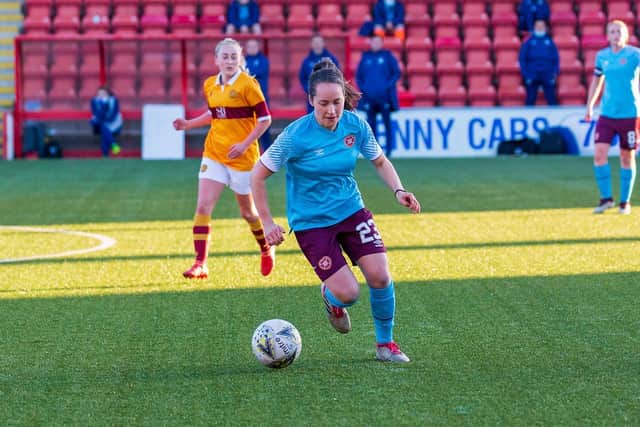 McKay in action for Hearts. Picture: David Mollison