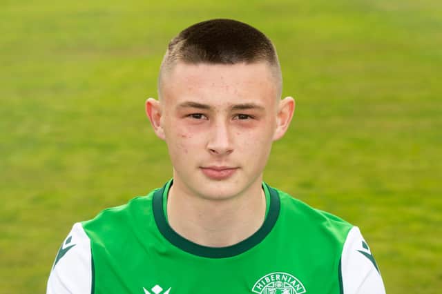 Jacob Blaney, a 17-year-old centre-back