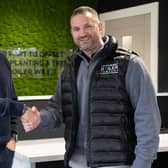 Edinburgh Boiler Company chairman Mark Glasgow, left, with new managing director Dougie Bell.