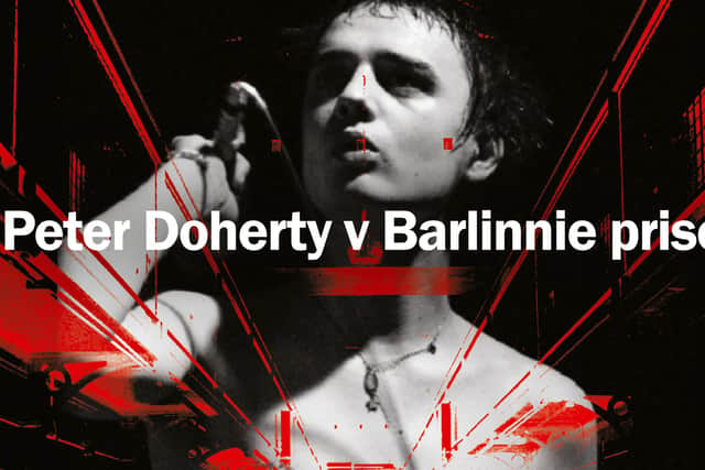 Peter Doherty is teaming up with Barlinnie prisoners for a new exhibition. Photo: Peter Doherty V Barlinnie