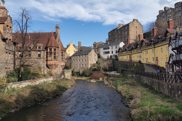 The picturesque Deans Village is the fourth most expensive area of the Capital to buy a property with average price of £517,000. It also had the most number of properties sold in the city, according to the latest figures. Photo: Alex Orr