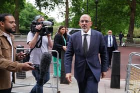 Chancellor Nadhim Zahawi arrives at the HM Treasury in Westminster, following his appointment after Rishi Sunak resigned from the post on Tuesday. Picture date: Wednesday July 6, 2022.