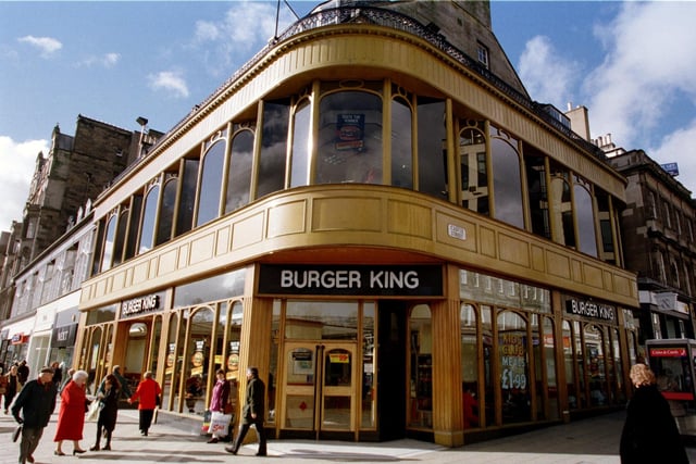Burger King at the West End of Princes Street was a popular spot for locals to grab a burger for many years. Previously a Wimpy restaurant until Burger King took on the two-storey unit in the 90s, the site is now occupied by HSBC Bank.