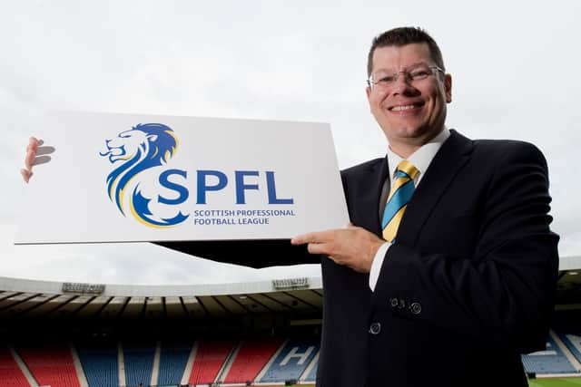 The SPFL could decide league reconstruction could be decided today. Picture: SNS