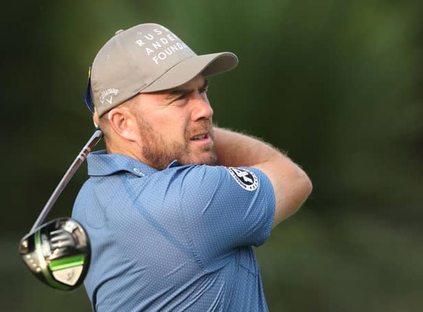 Richie Ramsay in action during the first round of the MyGolfLife Open at Pecanwood Golf & Country Club in South Africa. Picture: Warren Little/Getty Images.