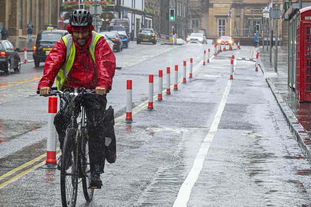 Edinburgh needs to work out which parts of the Spaces for People traffic scheme to keep, change or abandon (Picture: Lisa Ferguson)