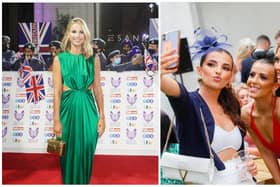 Vogue Williams, left, will perform a headline DJ set at Musselburgh Racecourse's Stobo Castle Ladies Day afterparty next month.