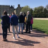 Kinneil House welcomed the return of visitors at the recent sunny open day.