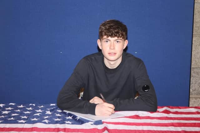 Talented young footballer Matthew Rickis had won a scholarship to the US. Pic: Five Star Football Events/Facebook