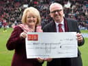 Hearts owner Ann Budge has received many donations from Stuart Wallace on behalf of FoH.