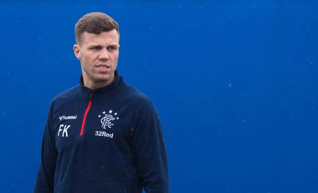 Florian Kamberi has indicated his desire to stay at Rangers beyond his current loan spell