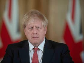 Boris Johnson held the first daily press conferences before testing positive for coronavirus (Getty Images)