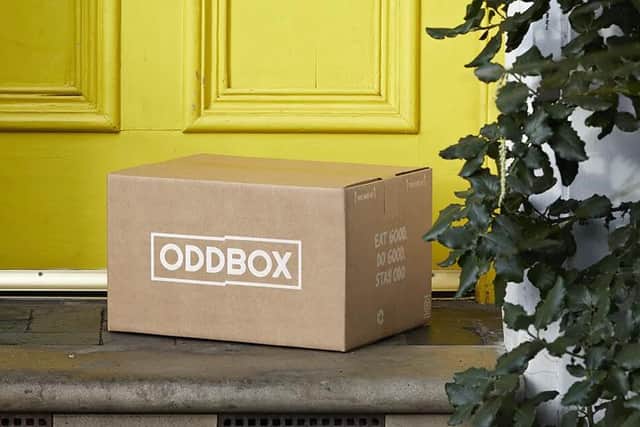 Oddbox on doorstep