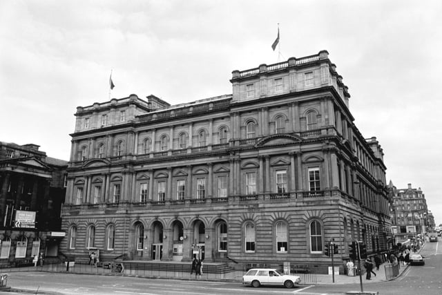 The 130-year-old GPO at the corner of Princes Street and North Bridge in Edinburgh closed in 1995.