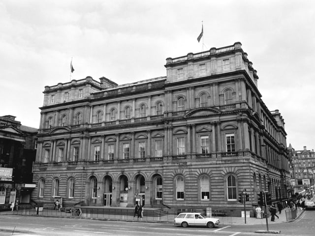 The 130-year-old GPO at the corner of Princes Street and North Bridge in Edinburgh closed in 1995.