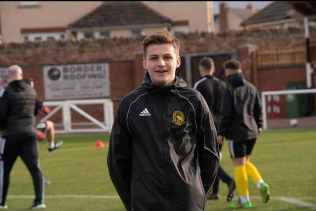 Mason Renton scored his first goal for Lothian Thistle Hutchison Vale in last week's 4-1 win at Dunbar United