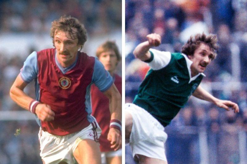 Aberchirder-born midfielder spent seven years for Hibs and was capped by Scotland before moving to Aston Villa in 1979 where he won the First Division, European Cup, and European Super Cup. Pictures: Getty Images/SNS Group