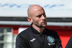 Hibs interim boss David Gray led his side to a rare victory over Aberdeen at Pittodrie. Picture: Paul Phelan / SNS Group