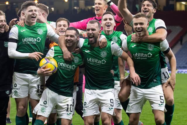 The victory over Rangers at Hampden in the League Cup semi-final was a moment to cherish