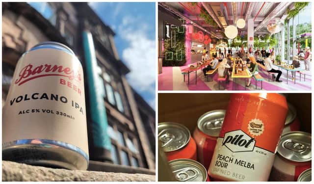 There will be 11 craft beers available when the new Edinburgh Street Food Market on Leith Street opens on Saturday (Feburary 25).