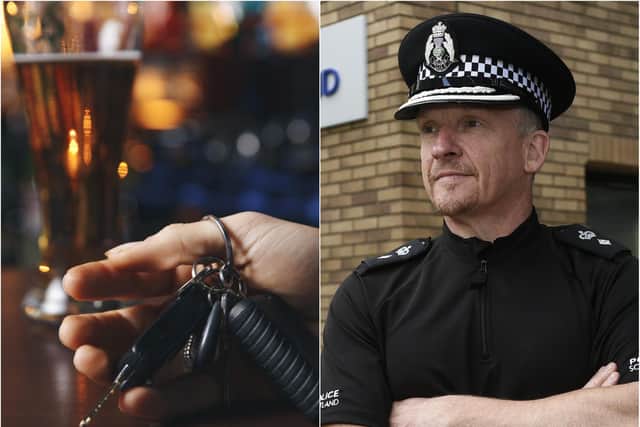 Chief Superintendent Sean Scott puts the rise in drink or drug driving offences down to offenders being more exposed. Pictures: Neil Hanna/ Burdun Iliya
