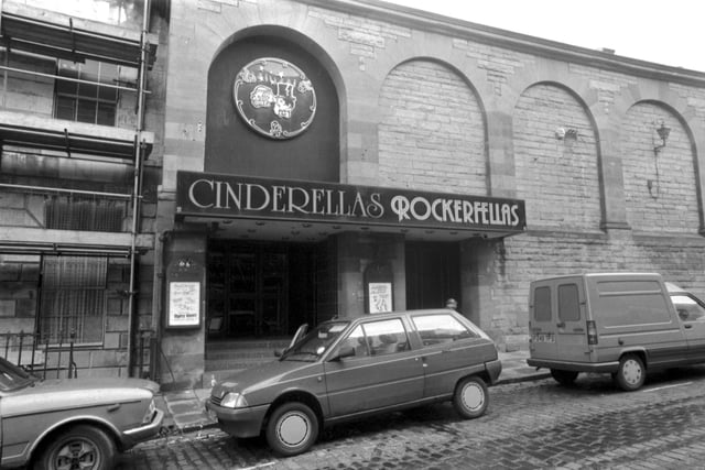Many readers showed their love for Cinderellas Rockerfellas dance hall in Stockbridge's St Stephen Street. Peter Thomson shared his memories of falling off the club's famous raised dance floor, while Carol Ann Summers said she remembered "going and having a wee dance". The club is pictured here in 1989.