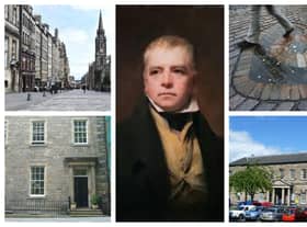 A new virtual tour traces the Edinburgh footsteps of legendary author Sir Walter Scott.