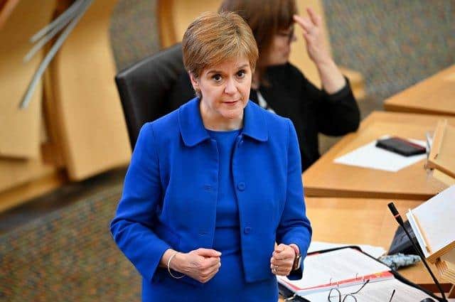 Nicola Sturgeon denies having ''much in common' with Sarah Smith's tormentors.
(Picture: Jeff J Mitchell/Getty Images)