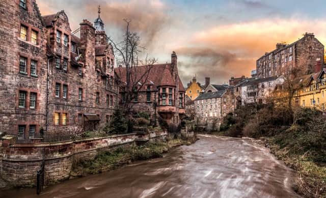 Dean Village on the Water of Leith walkway is a tranquil spot (Shutterstock)