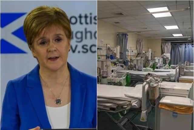 Inside the Edinburgh Royal Infirmary 's specialist intensive care units.