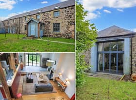This luxury farmhouse conversion is on the market with ESPC for offers around £745,000.