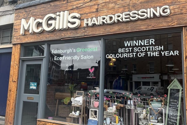 McGills hairdressing scooped Best Scottish colourist of the year award in 2023. It's highly rated on Google. One recent reviewer said 'McGills have been taking care of my hair for the last 7 years. I always feel well taken care of and I've also never received so many compliments about my hair since I started going there. All the staff are very friendly and welcoming and I wouldn't go anywhere else. Highly recommend!