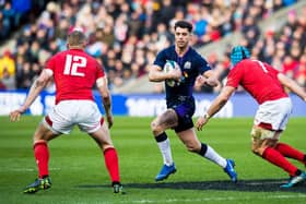 Scotland could face Wales in London at the end of October. Photograph: SRU/SNS