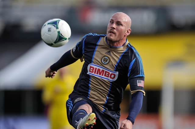Conor Casey, pictured in 2013 playing for Philadelphia Union, is the new Charleston Battery head coach