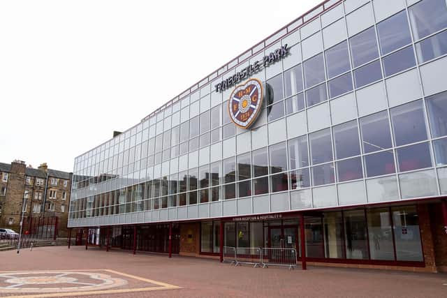 Tynecastle Park. Picture: SNS
