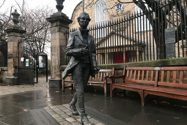This Edinburgh son was an 18th century poet, with his works inspiring fellow poet Robert Burns. Famous for writing Auld Reekie, Fergusson died aged 24 after falling down a set of stairs in 1774. His statue was erected outside his resting place at Canongate Kirk in 2004.