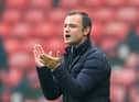 Shaun Maloney issues instructions from the touchline during Hibs' Scottish Cup semi-final defeat by Hearts