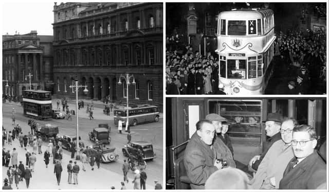 Take a look through our photo gallery to see the final days of Edinburgh's original tram network.
