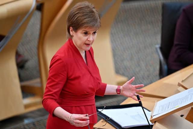 Nicola Sturgeon has told the Scottish tourism industry she cannot make any promises about lifting restrictions in the summer. Picture: Jeff J Mitchell