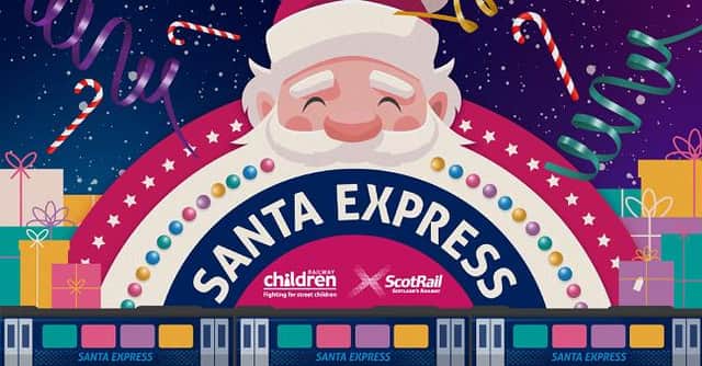 The Santa Express is set to roll out of Edinburgh Waverley this weekend