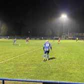 Penicuik and Tynecastle shared the points at a wet and wild Penicuik Park