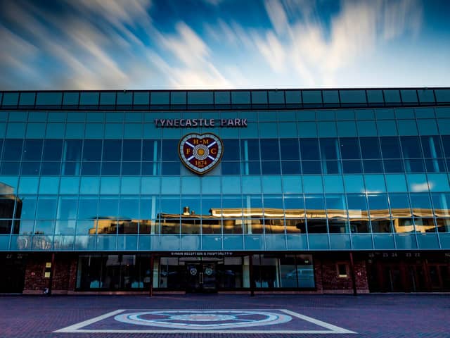EDINBURGH, SCOTLAND - APRIL 17: A general view of Tynecastle Park during the ongoing coronavirus pandemic, on April 17, 2020, in Edinburgh,  Scotland. 
(Mark Scates / SNS Group)
