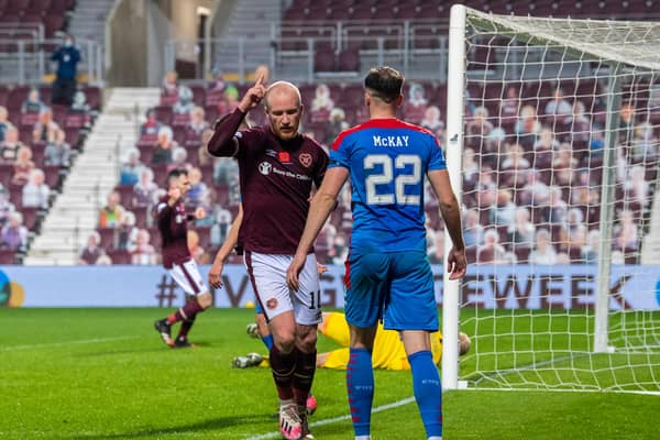 Hearts face their final game at Tynecastle Park this season with Inverness CT the opponents. Picture: SNS