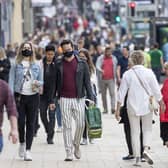 Shoppers pictured on Edinburgh's Princes Street. Picture: Jane Barlow/PA Wire