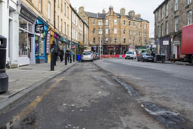 Stockbridge can say goodbye to the Spaces for People measures there  Picture: Lisa Ferguson