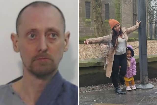 Andrew Innes  has been convicted of the murder of Bennylyn Burke and her two-year-old daughter Jellica
