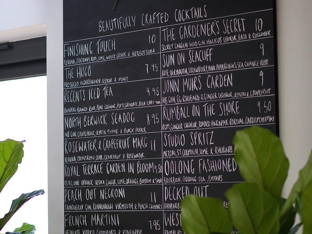 Herringbone Abbeyhill has a fabulous cocktail list and will offers the likes of the Pornstar Martini.