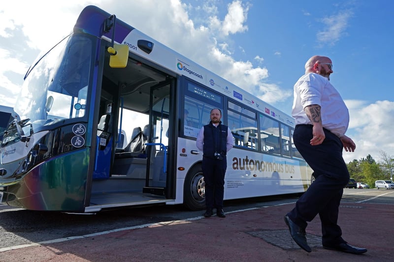 The driverless buses will start taking paying customers across the Firth of Forth from Monday.May 15, 2023.
Each bus will have two members of staff - a safety driver who can take control of the vehicle, and another to sell tickets and provide customer service.