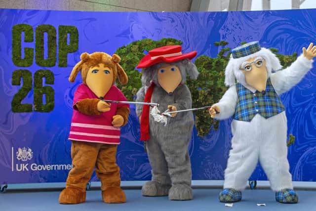 The legendary Wombles take in the action at the COP26 Green Zone, engaging with like- minded eco-warriors to spread a message of positive, local environmentalism.